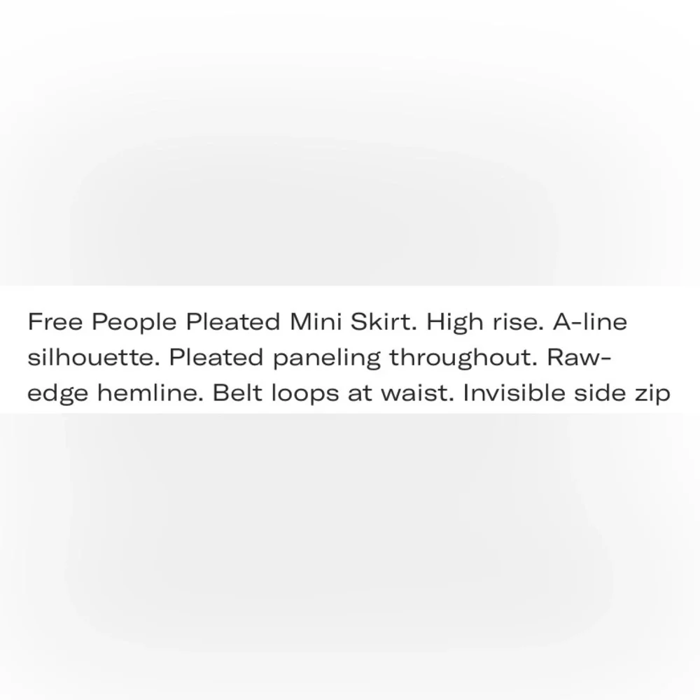 Free People - Khaki Pleated Mini Skirt - Size 8 - Picture 10 of 10